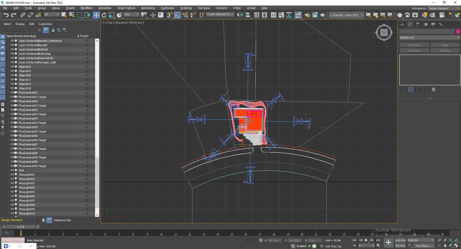 Modern House 3D model_5