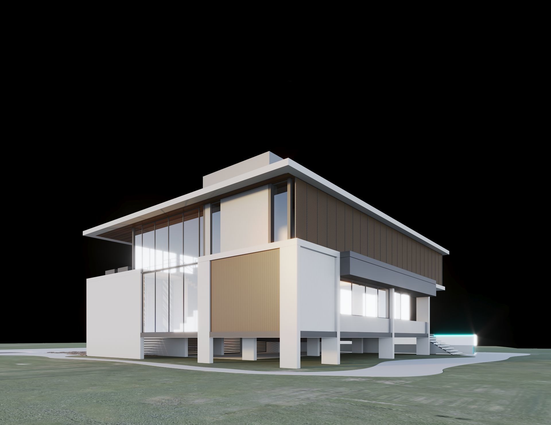 Modern House 3D model_15