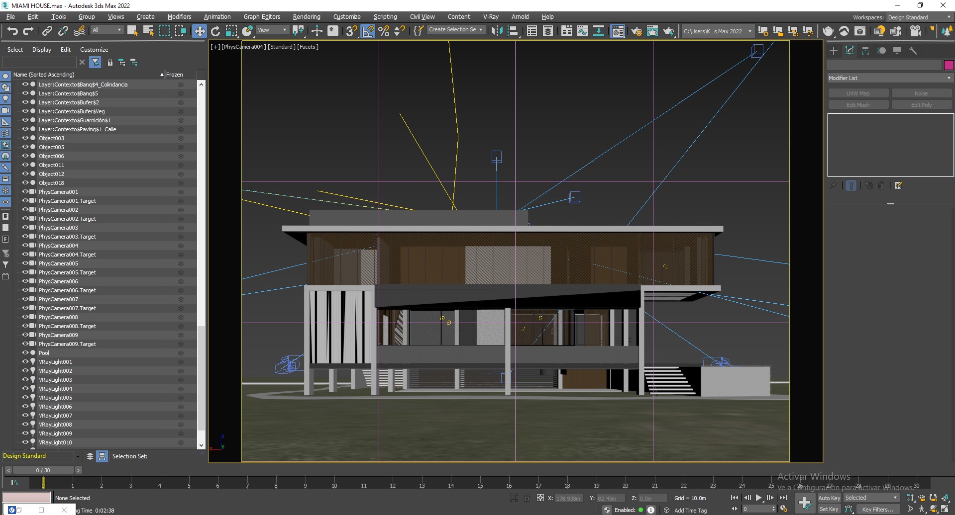 Modern House 3D model_9