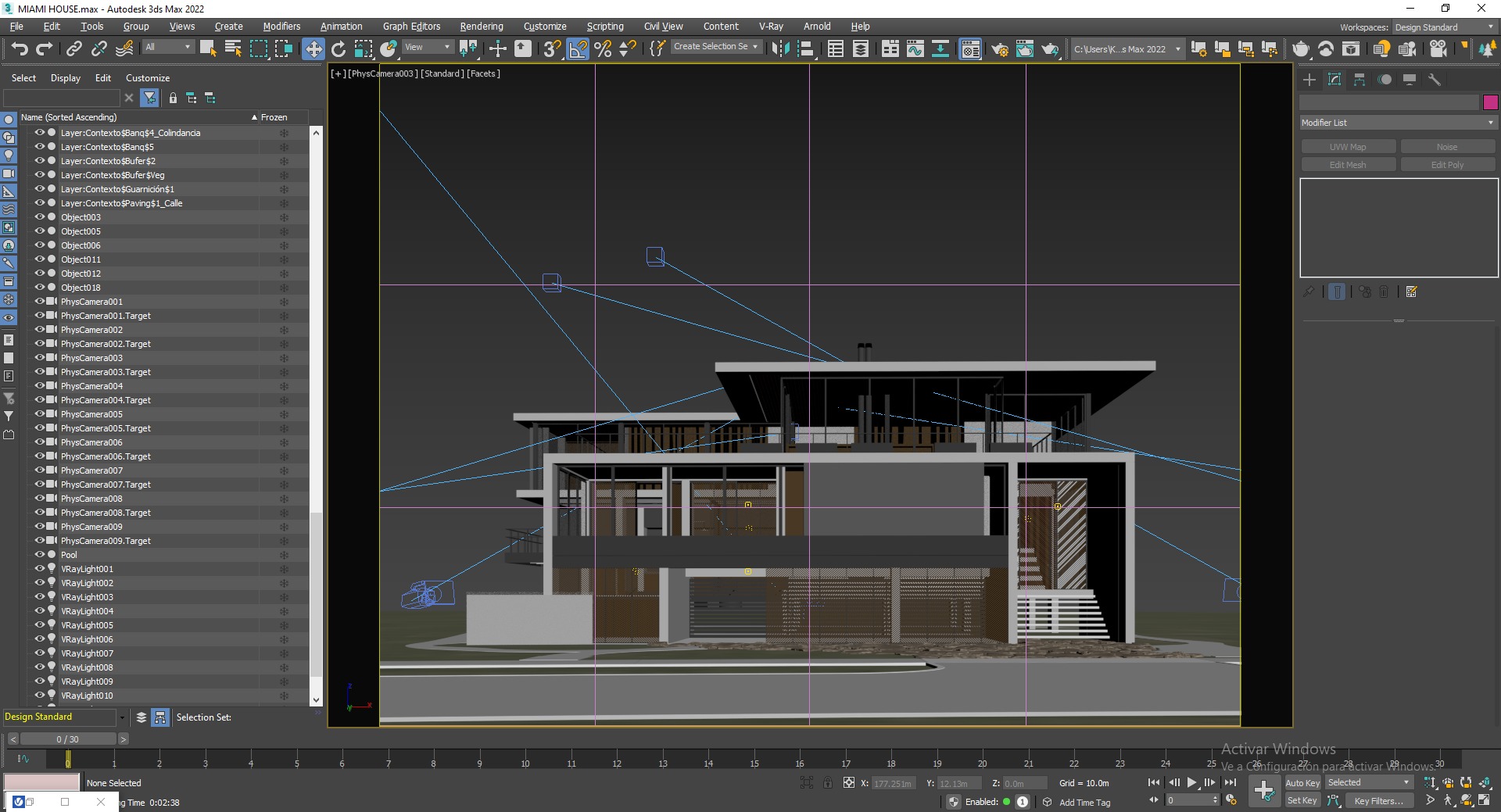 Modern House 3D model_8