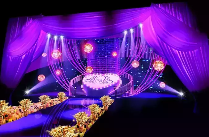 Carnival stage 26 3D model
