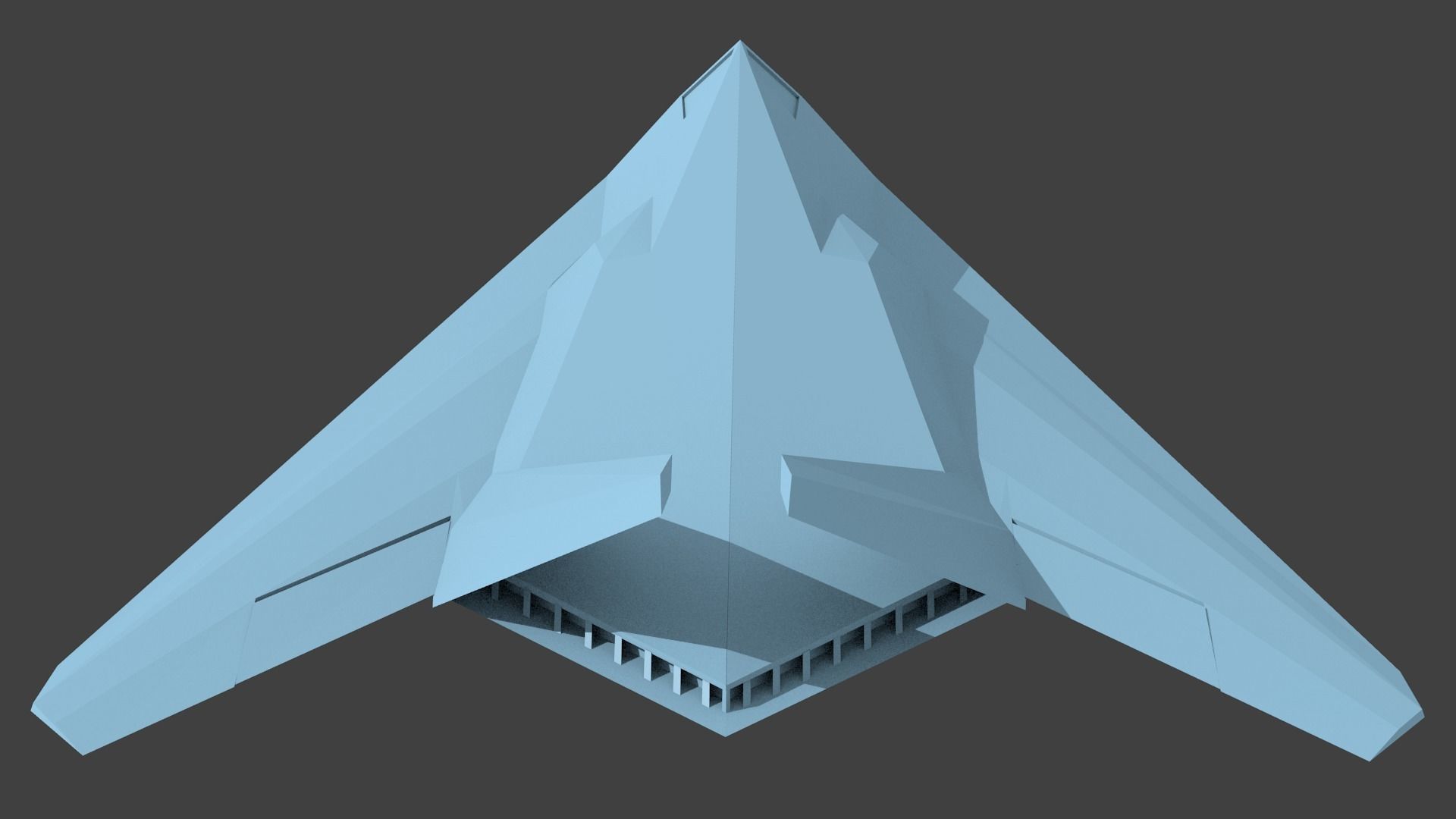 Lockheed Have Blue XST 3D print model_3