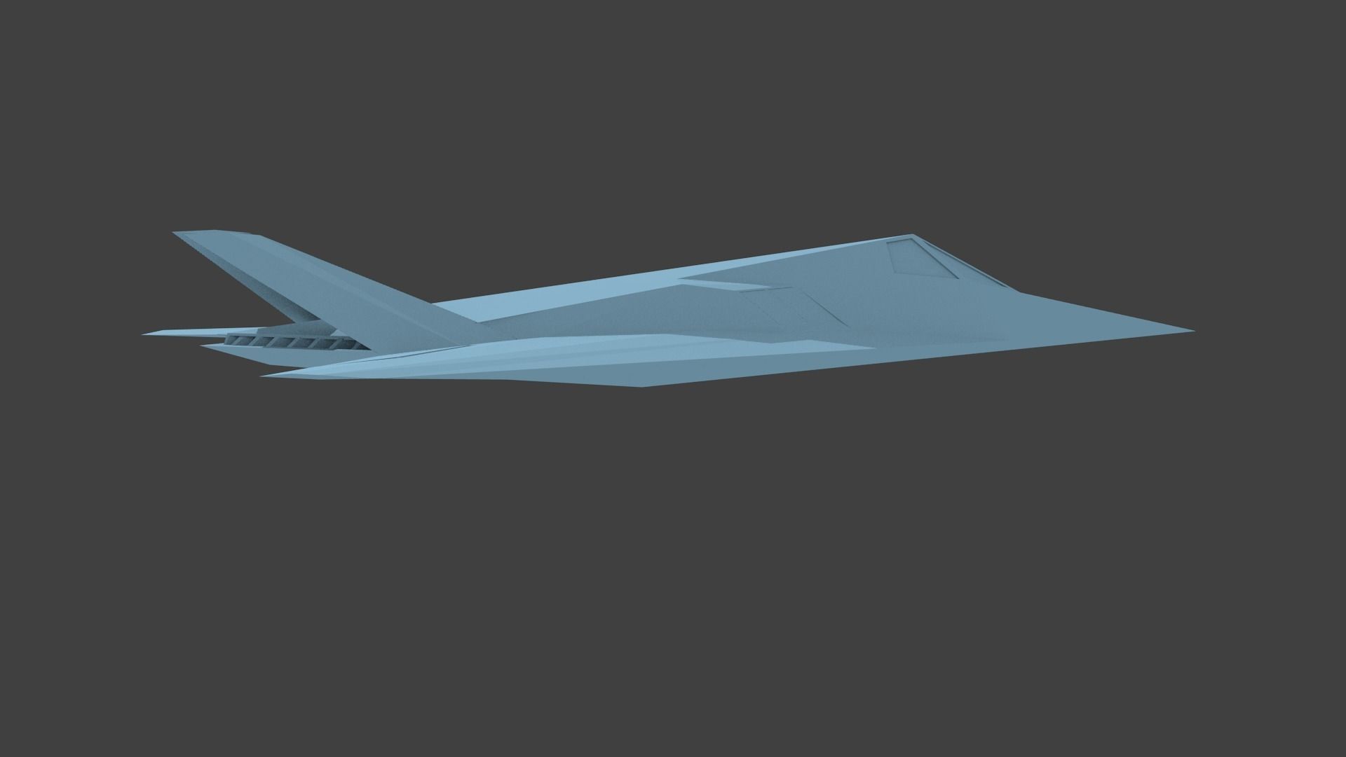 Lockheed Have Blue XST 3D print model_2