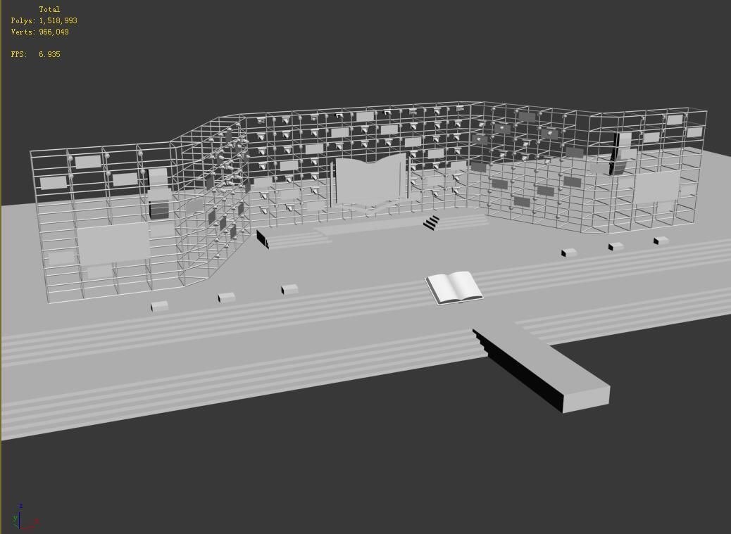 Carnival stage 38 3D model_1