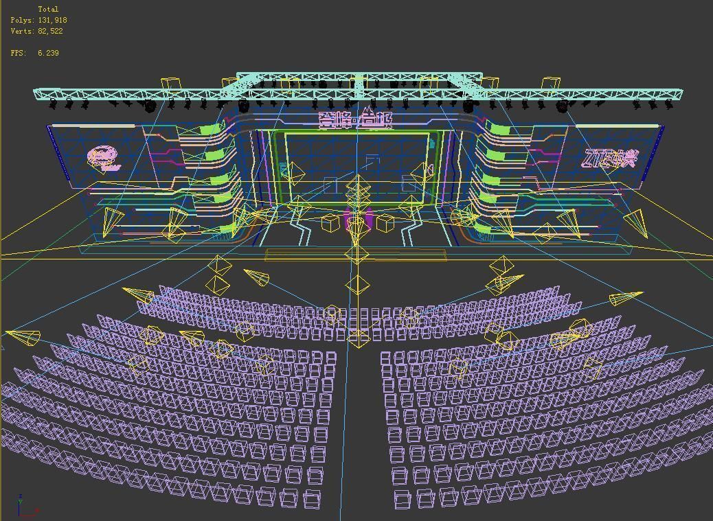 Carnival stage 43 3D model_4