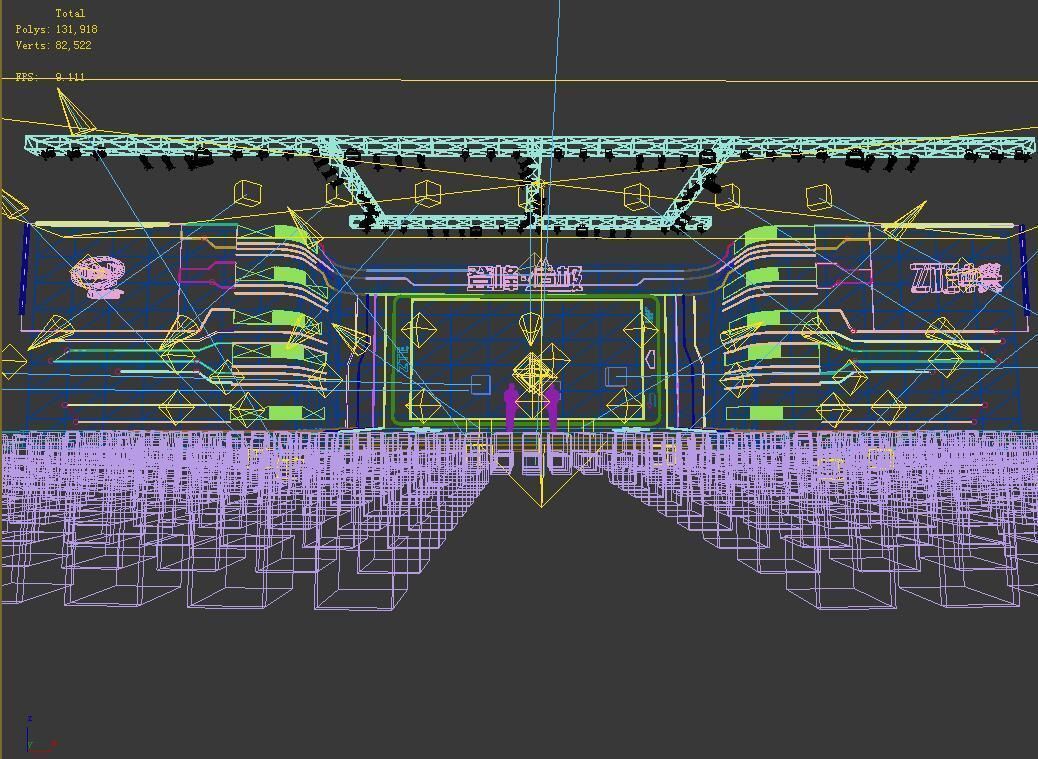 Carnival stage 43 3D model_2