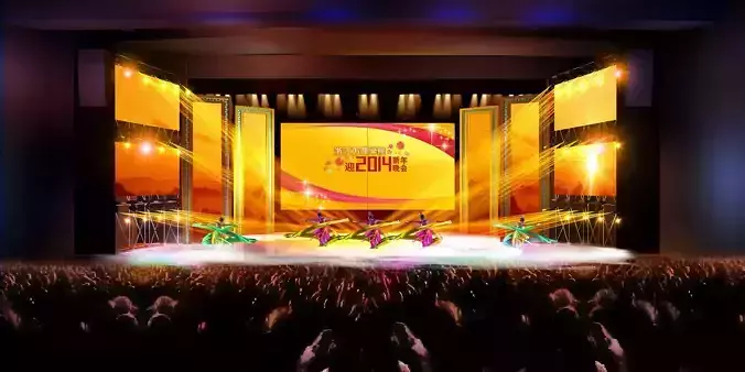 Stage party concert fashion catwalk T station  2