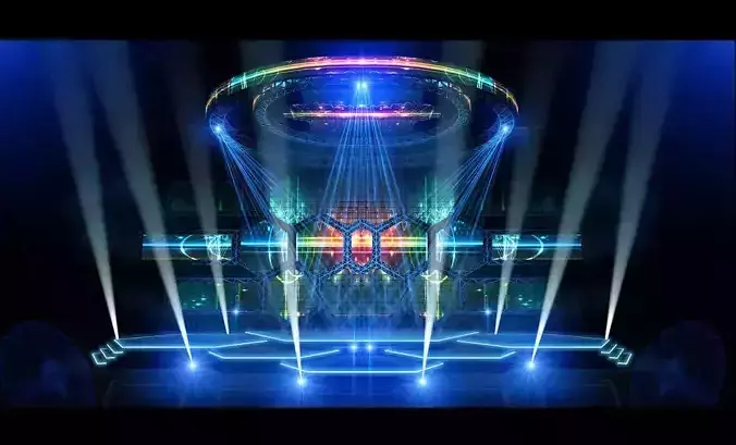 Stage party concert fashion catwalk T station  7