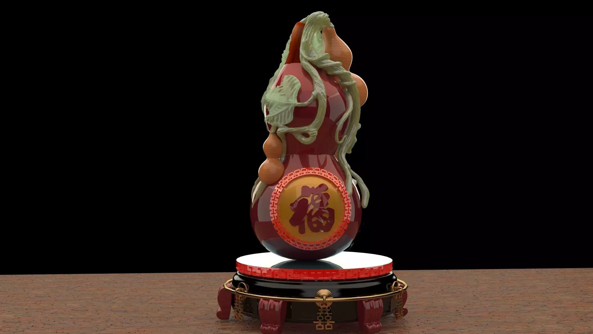 Chinese gourd 3D model