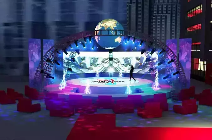 Stage party concert fashion catwalk T station  21