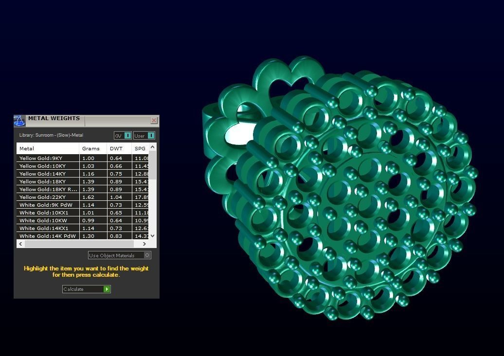 Diamond Cluster Stud Earrings 3D print model_2