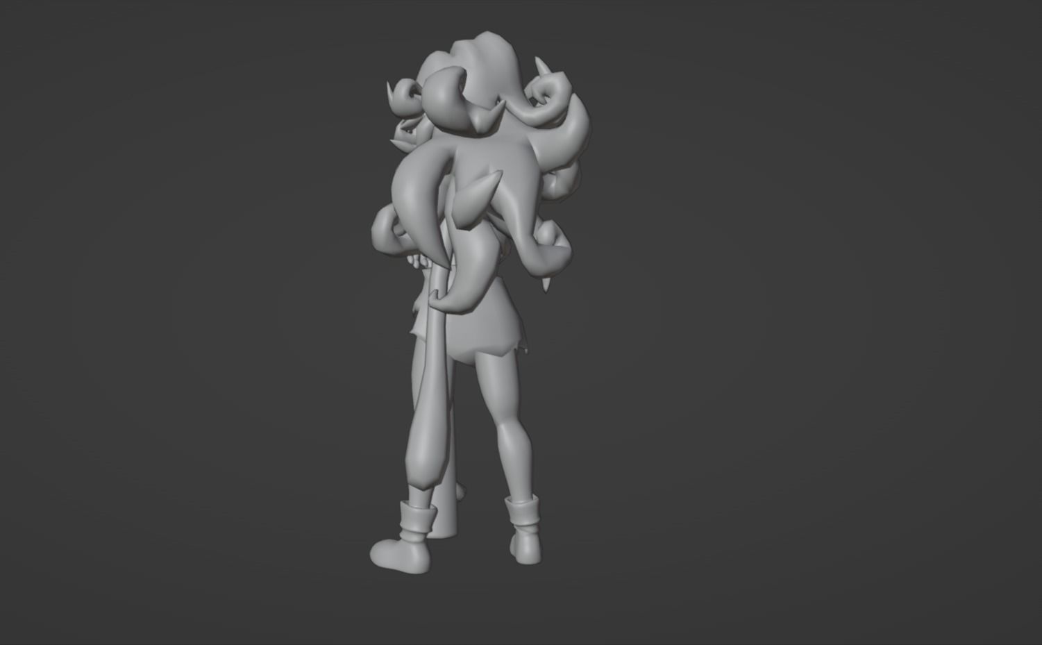 Anime Character - CT Ayla 3D model_12