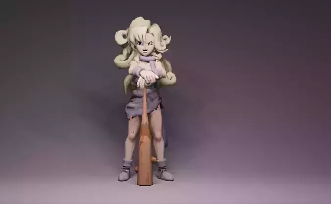 Anime Character - CT Ayla 3D model