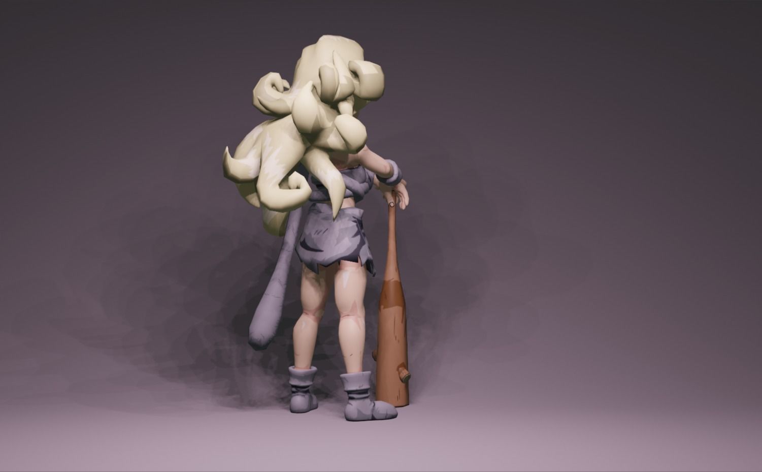 Anime Character - CT Ayla 3D model_3