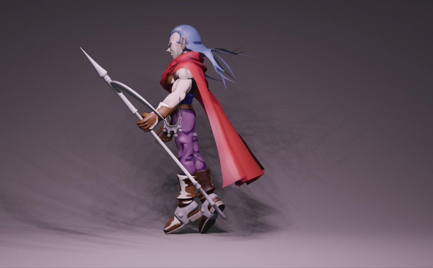 Anime Character - CT Magus 3D model_6