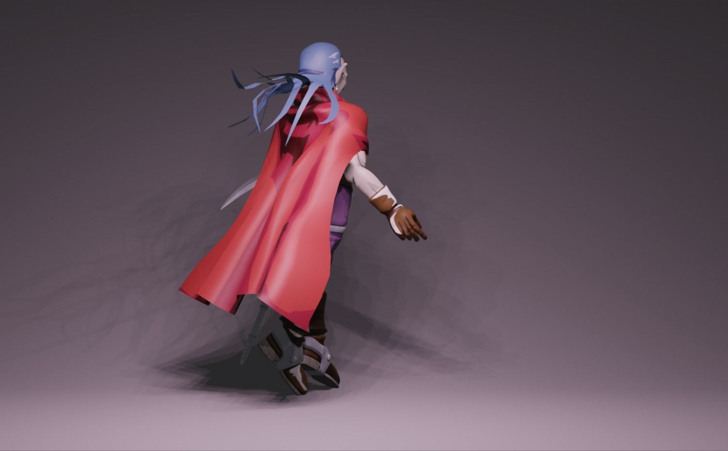 Anime Character - CT Magus 3D model_3
