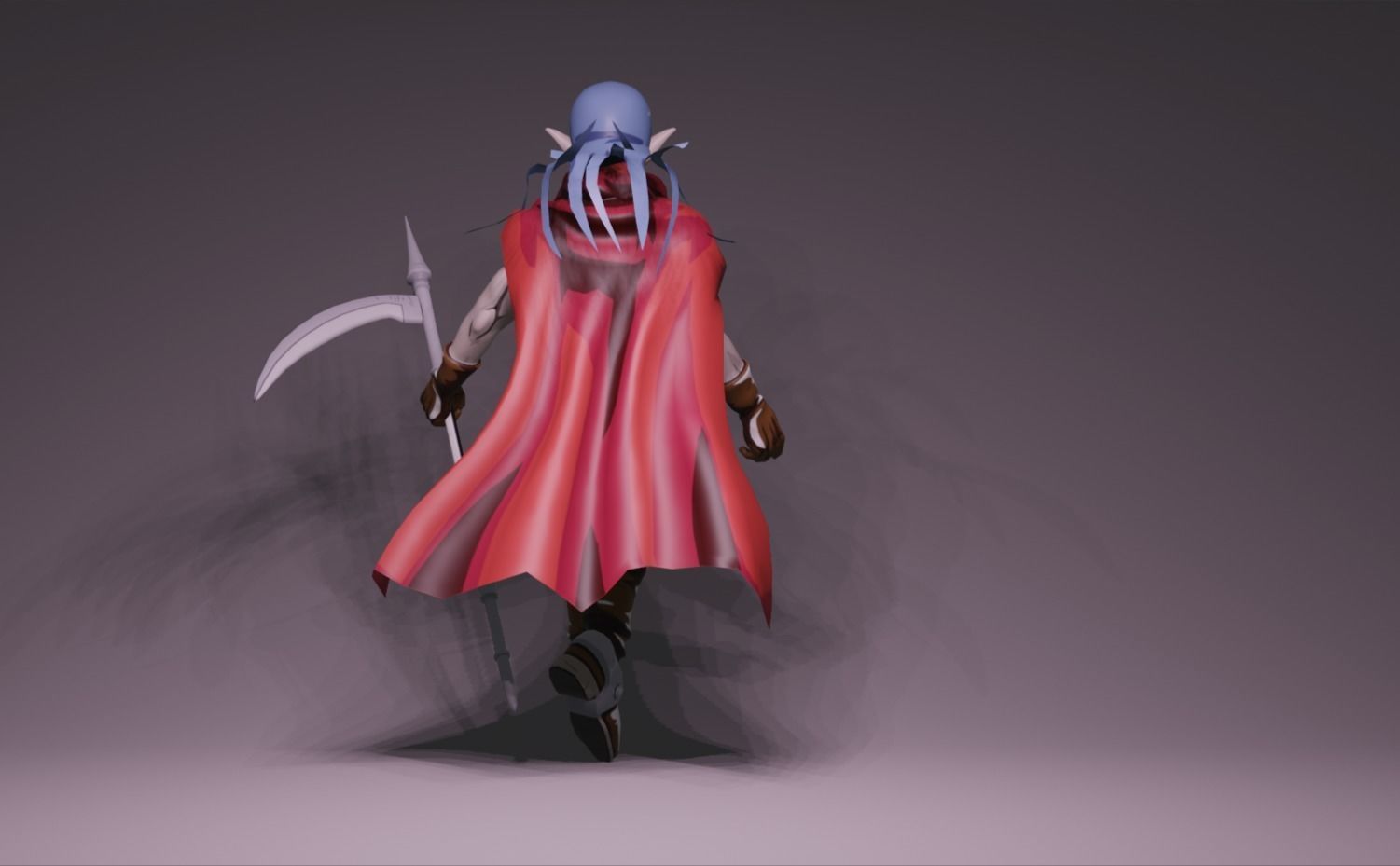 Anime Character - CT Magus 3D model_4