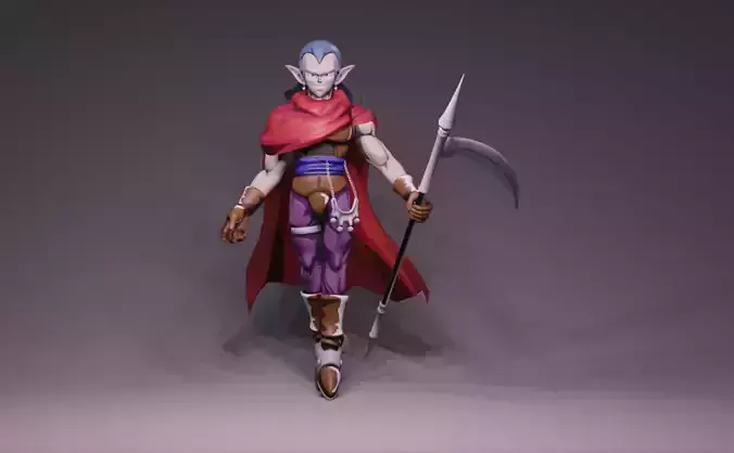 Anime Character - CT Magus 3D model