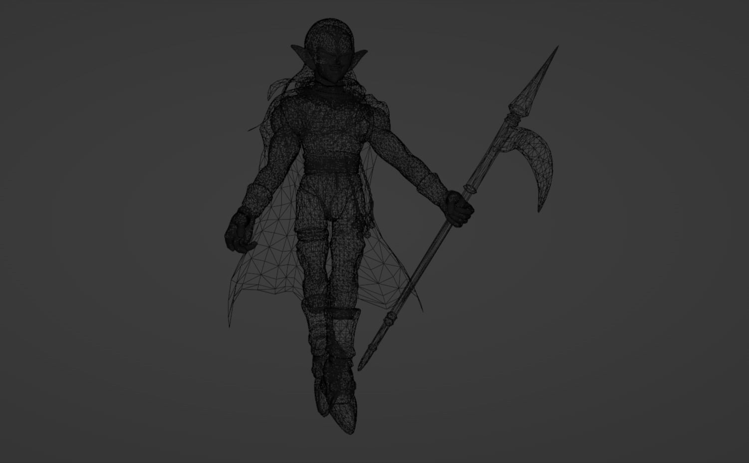 Anime Character - CT Magus 3D model_18