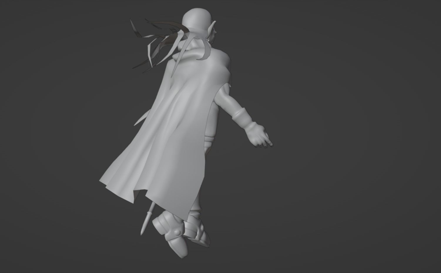 Anime Character - CT Magus 3D model_12