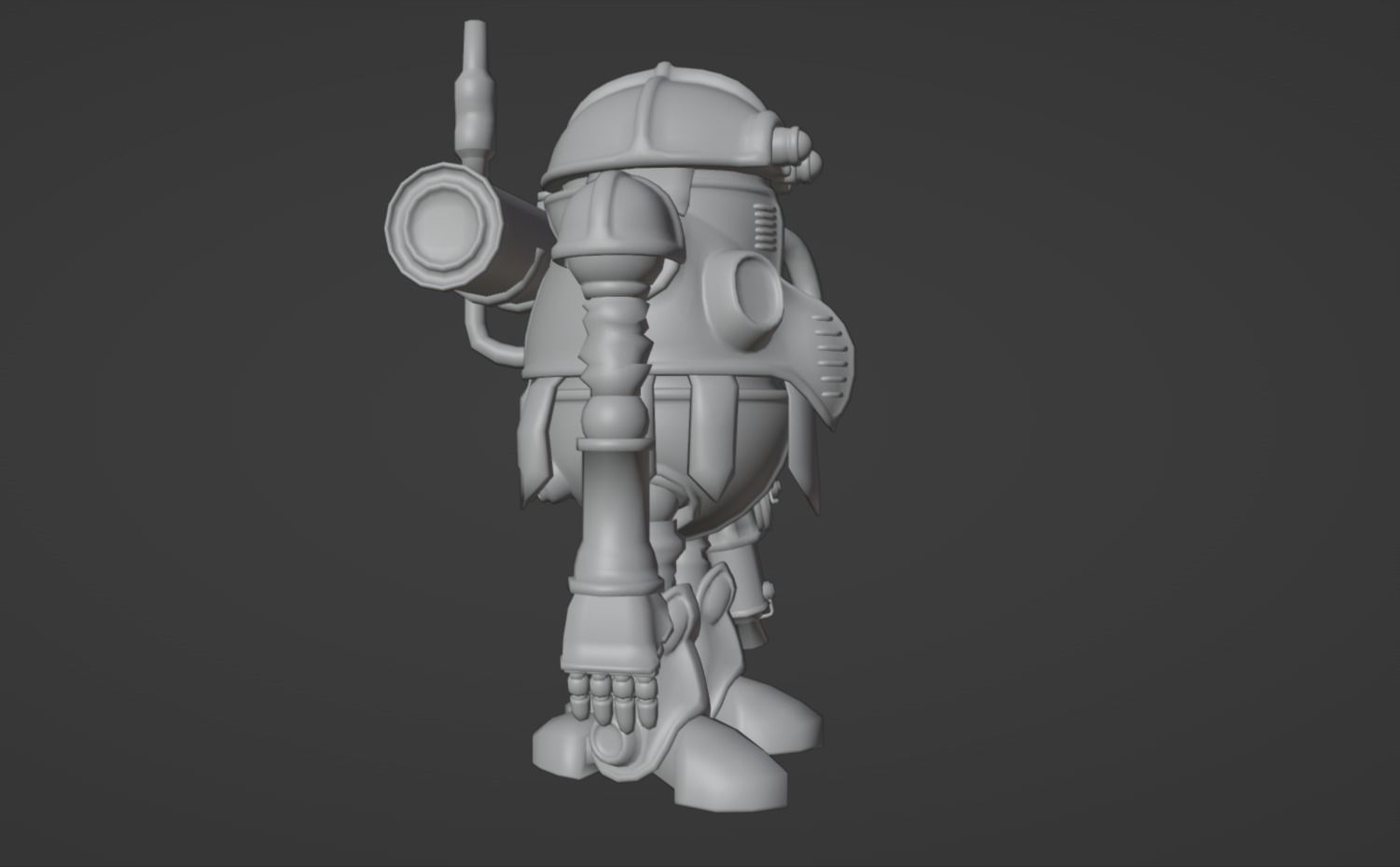 Anime Character - CT Robo 3D model_11
