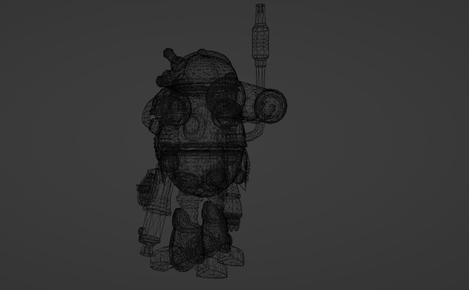 Anime Character - CT Robo 3D model_16