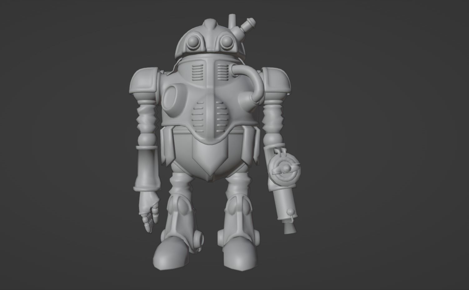 Anime Character - CT Robo 3D model_10
