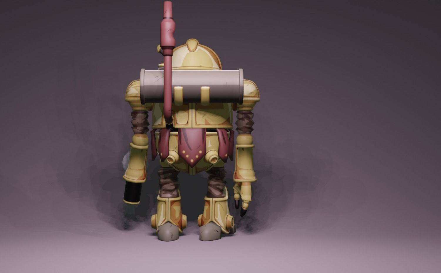 Anime Character - CT Robo 3D model_4