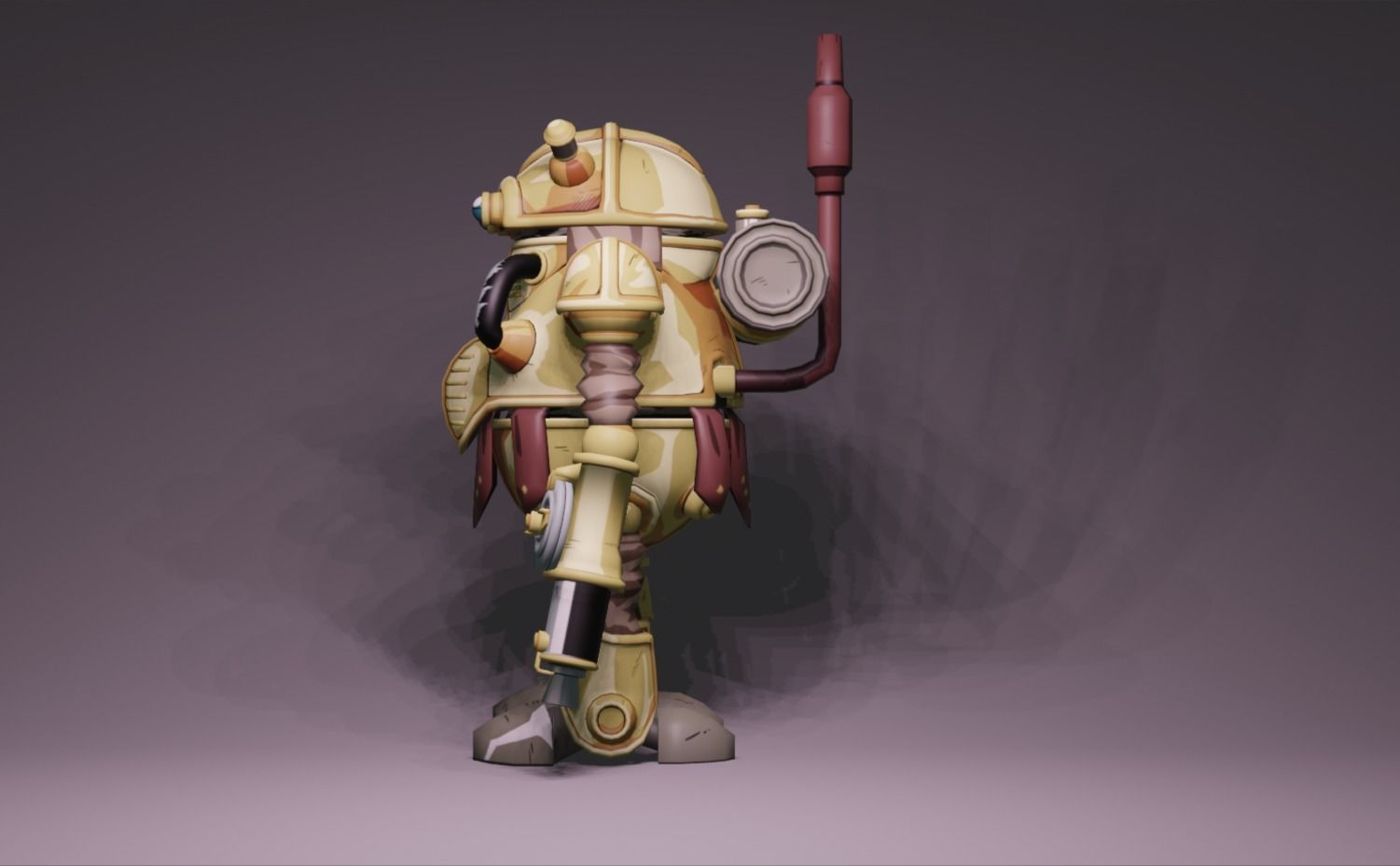 Anime Character - CT Robo 3D model_6