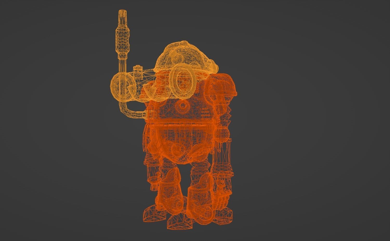 Anime Character - CT Robo 3D model_13