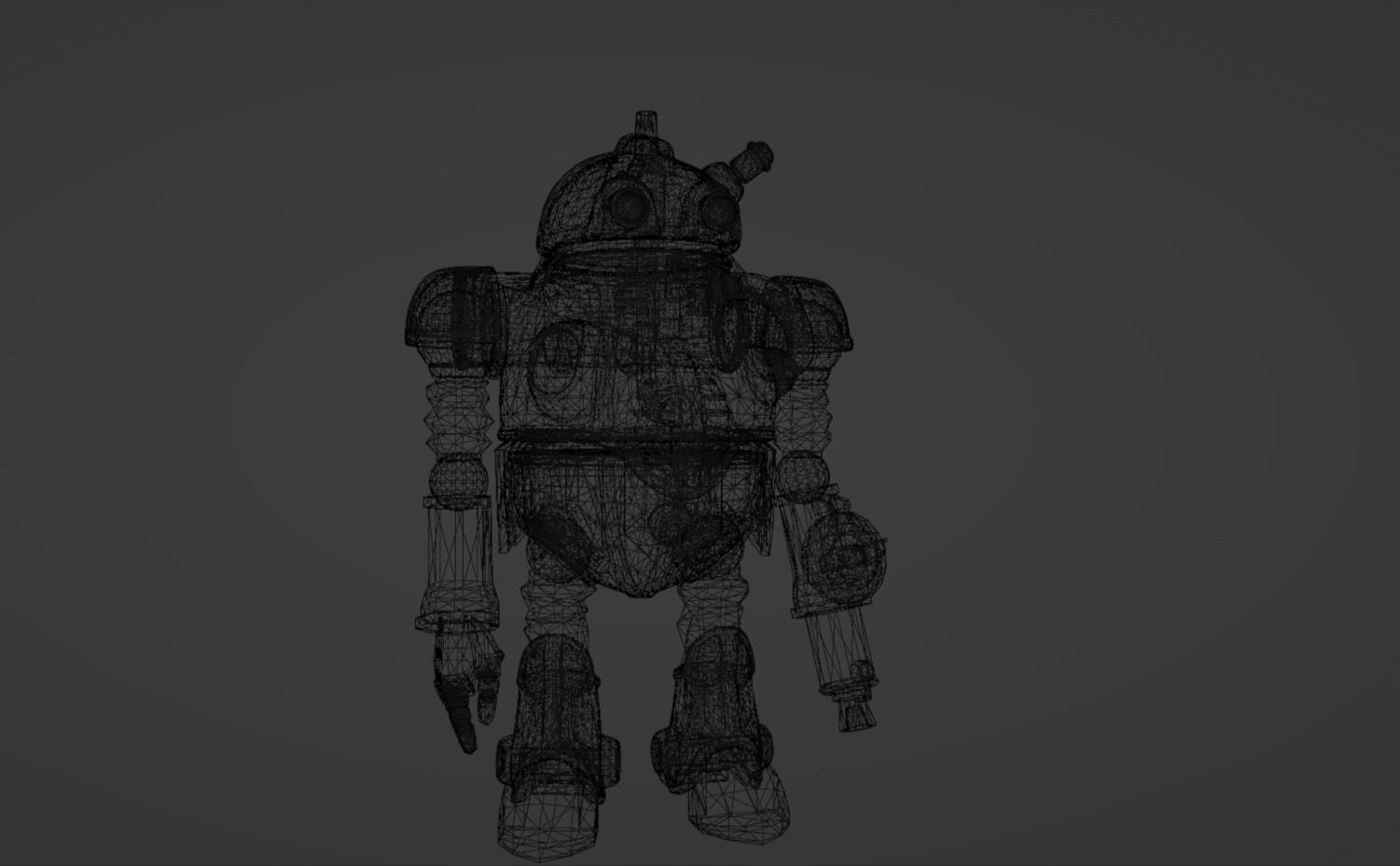 Anime Character - CT Robo 3D model_18