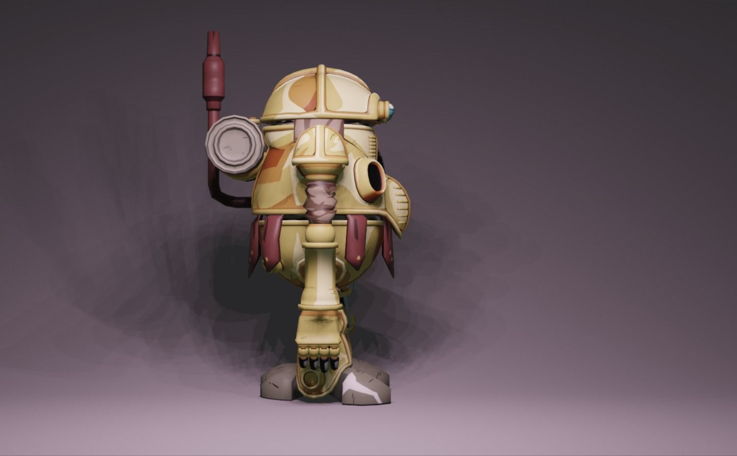 Anime Character - CT Robo 3D model_2