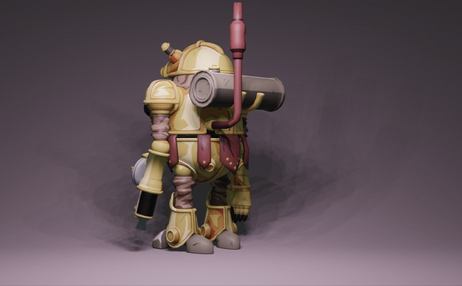 Anime Character - CT Robo 3D model_5