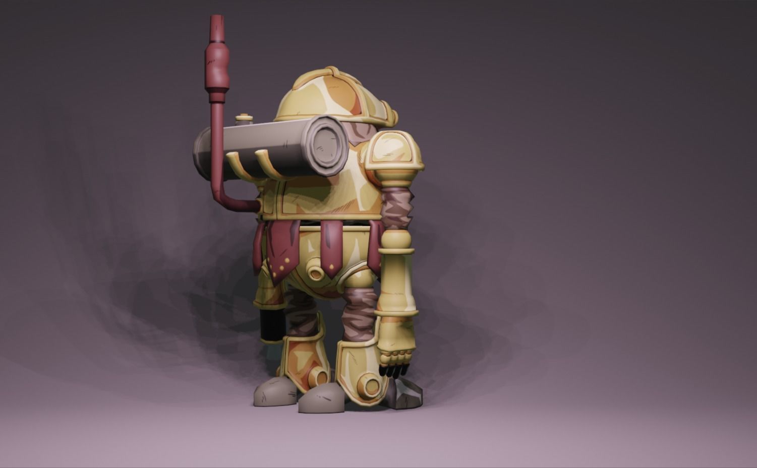 Anime Character - CT Robo 3D model_3