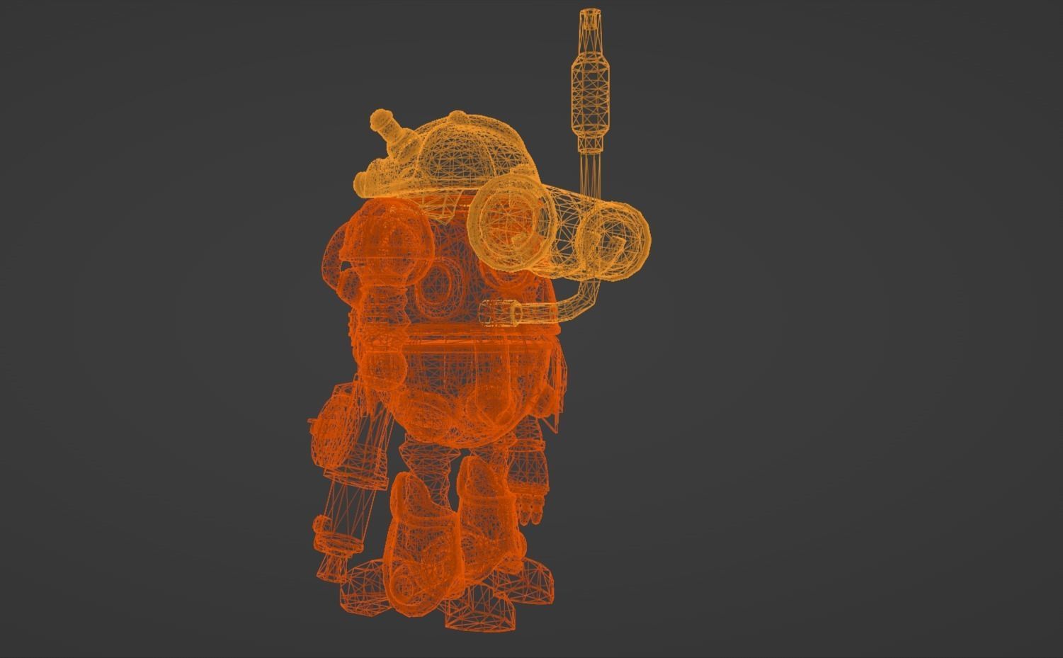 Anime Character - CT Robo 3D model_15