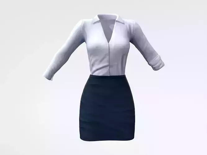 Womens Classic Business Outfit