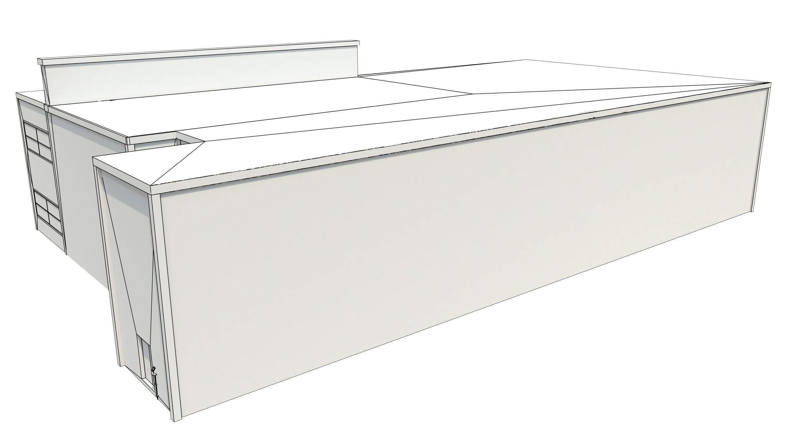 Truck Repair Workshop Interior 01 All PBR Unity UE Textures Low-poly 3D model_55