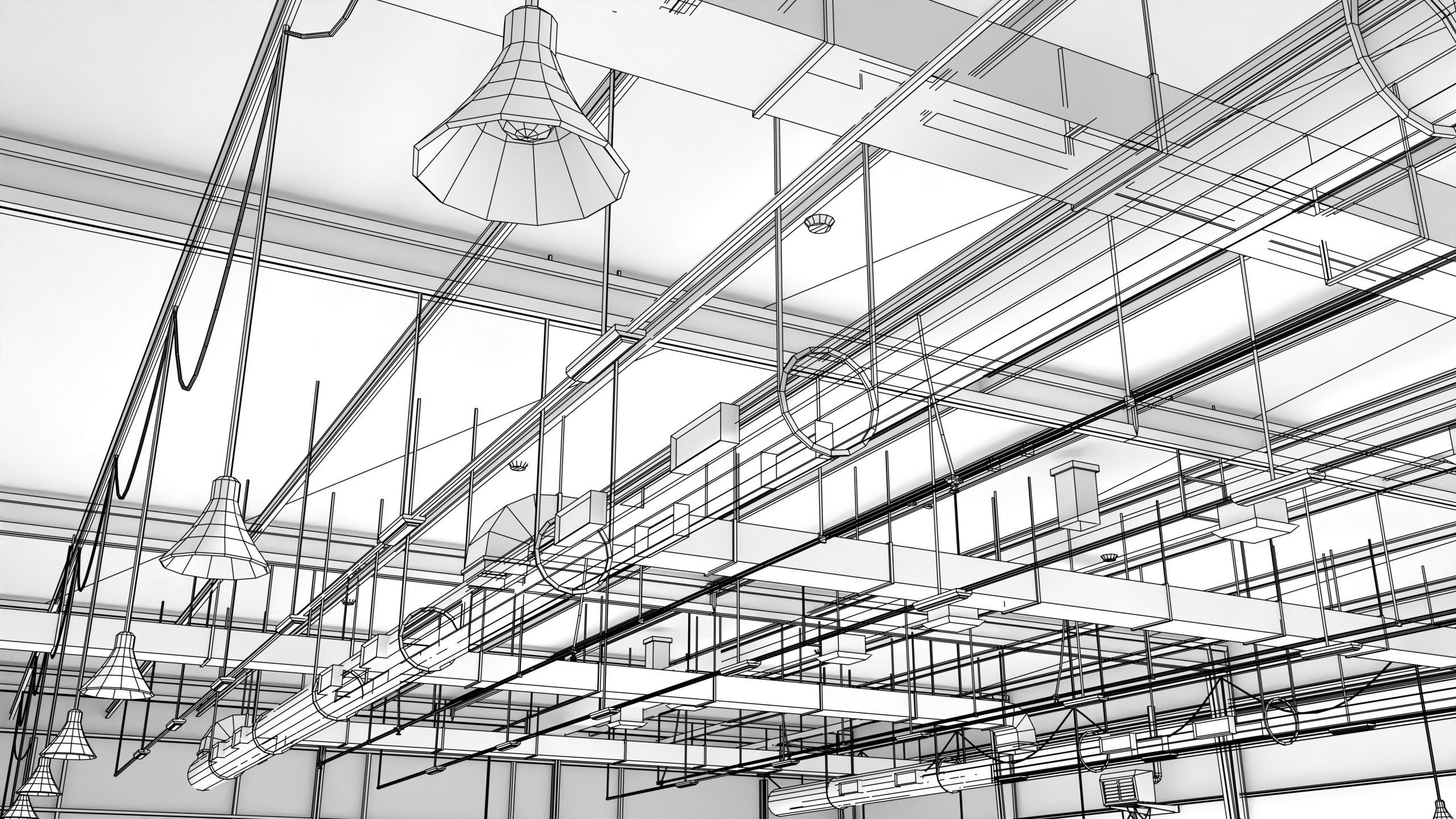 Truck Repair Workshop Interior 01 All PBR Unity UE Textures Low-poly 3D model_68