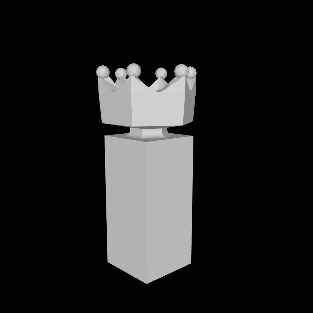 ROOK - CHESS PIECE- ELEPHANT- CHARIOT-HATHI - CROWN- KING- QUEEN 3D print model_0