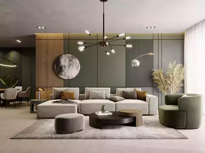 interior living room scene 21