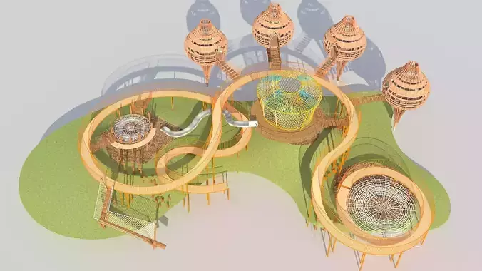 Space Island Playground