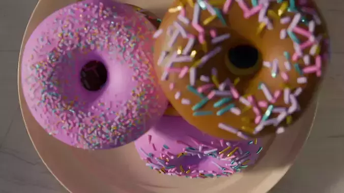 Donut 3D Model