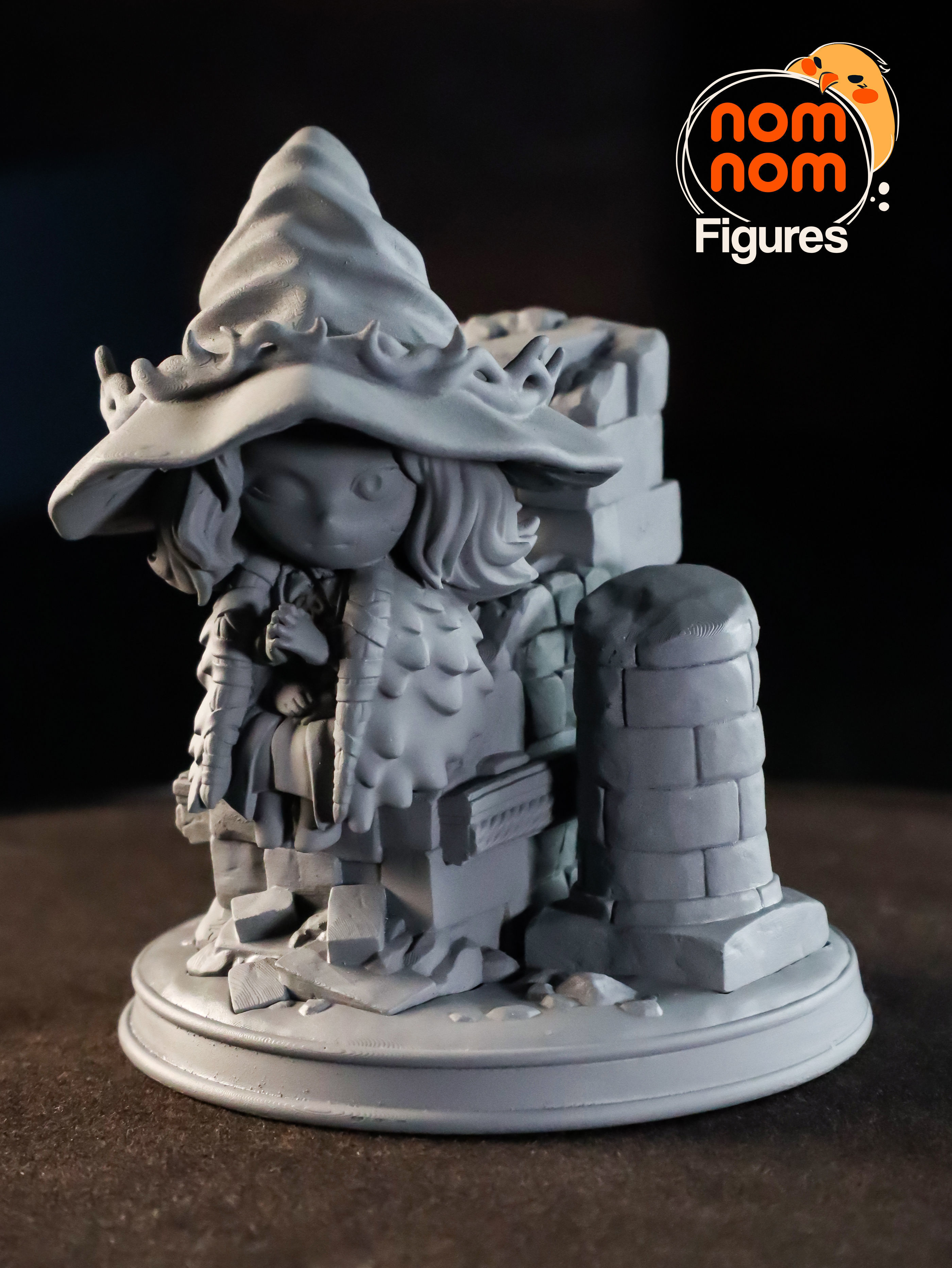 Chibi Ranni from Elden Ring 3D print model_10