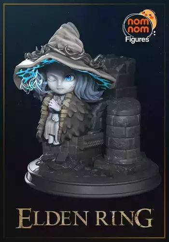 Chibi Ranni from Elden Ring 3D print model