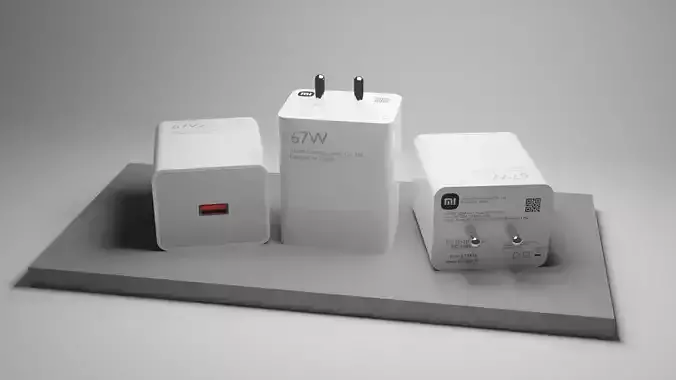  Redmi Charger Adapter - High-Quality 3D Model