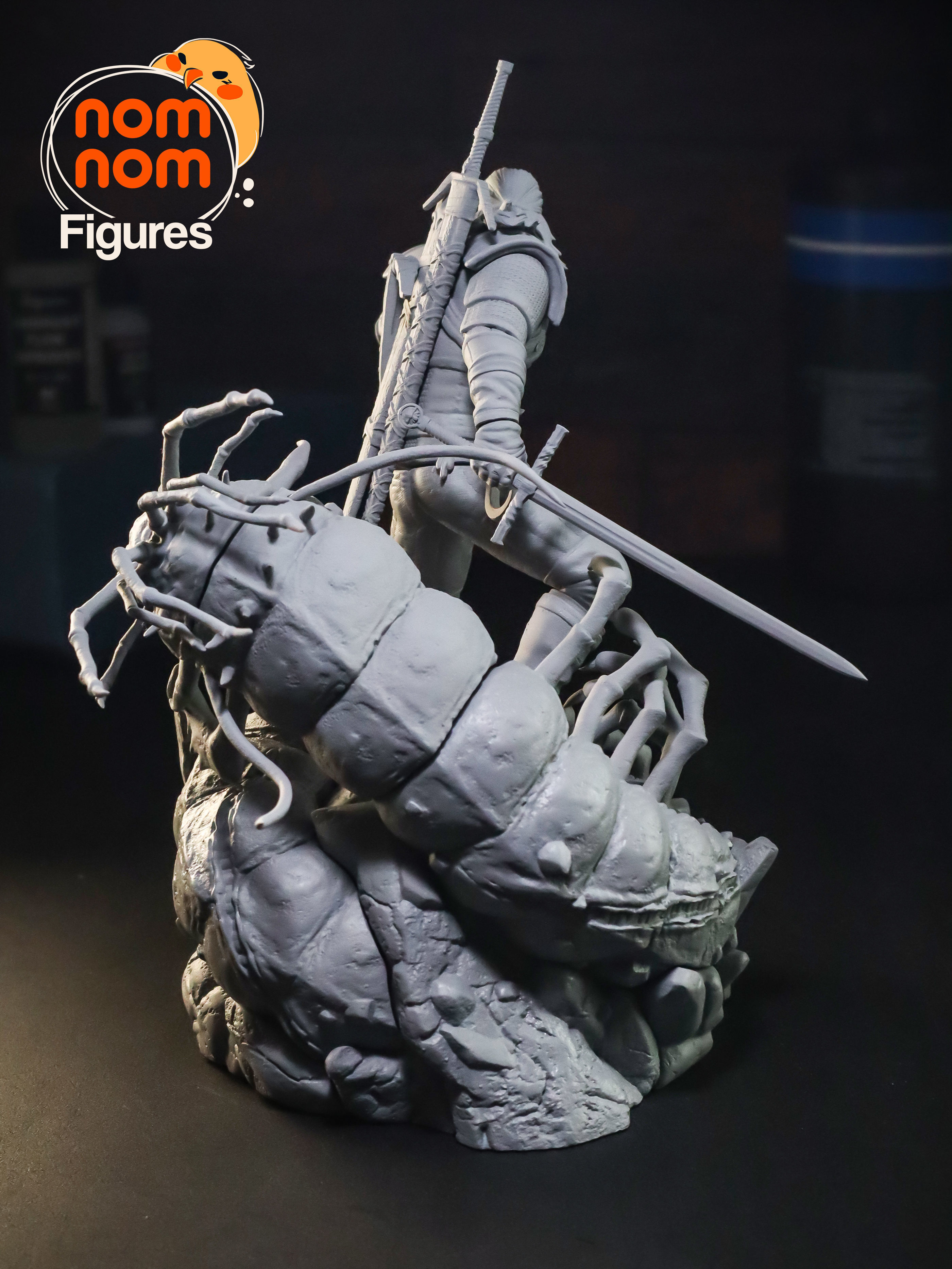 Geralt from The Witcher 3D print model_14