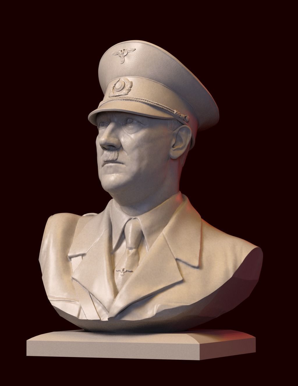 Adolf Hitler 3D print model_3