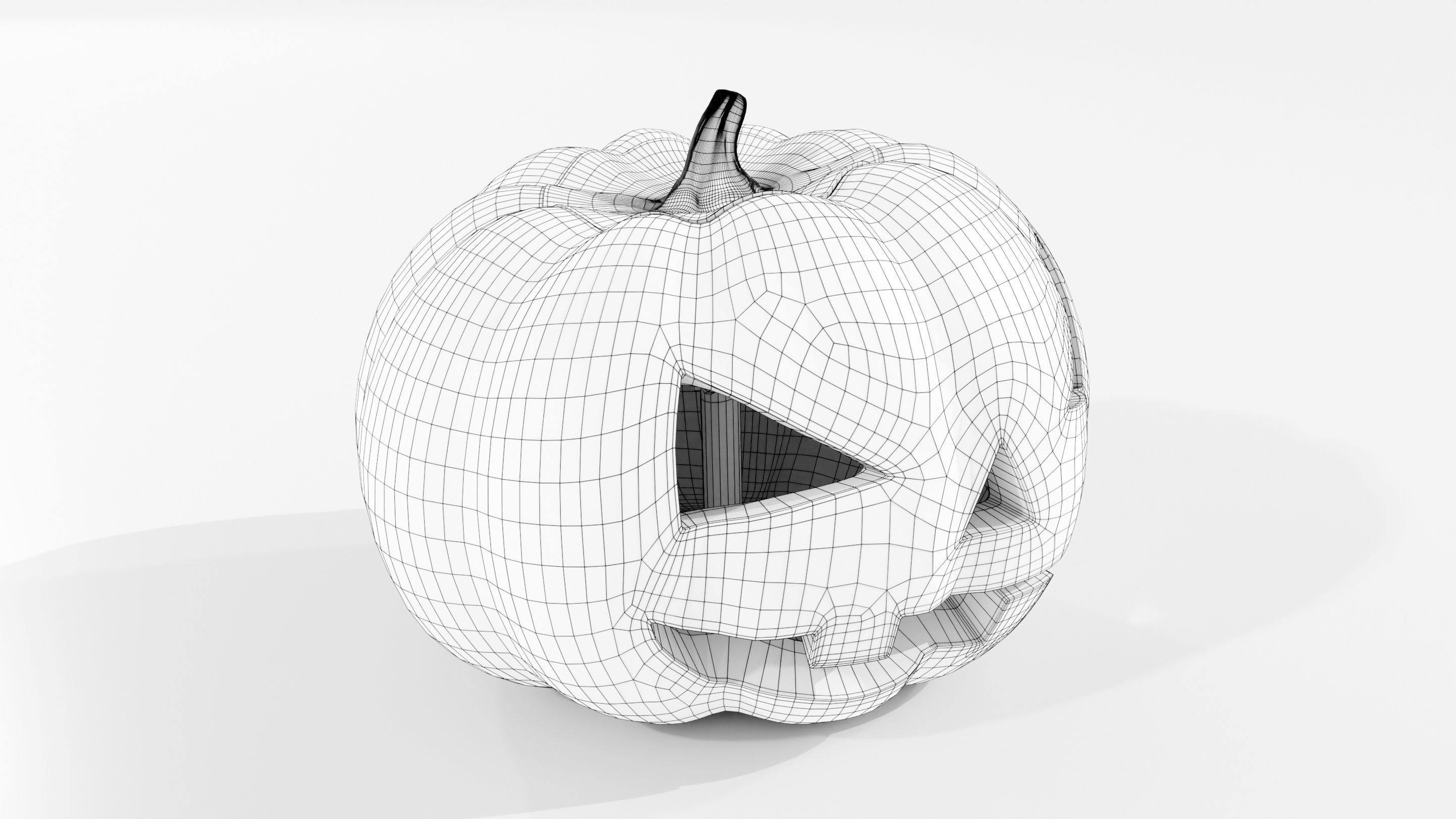 Halloween Pumpkin 3D model_18