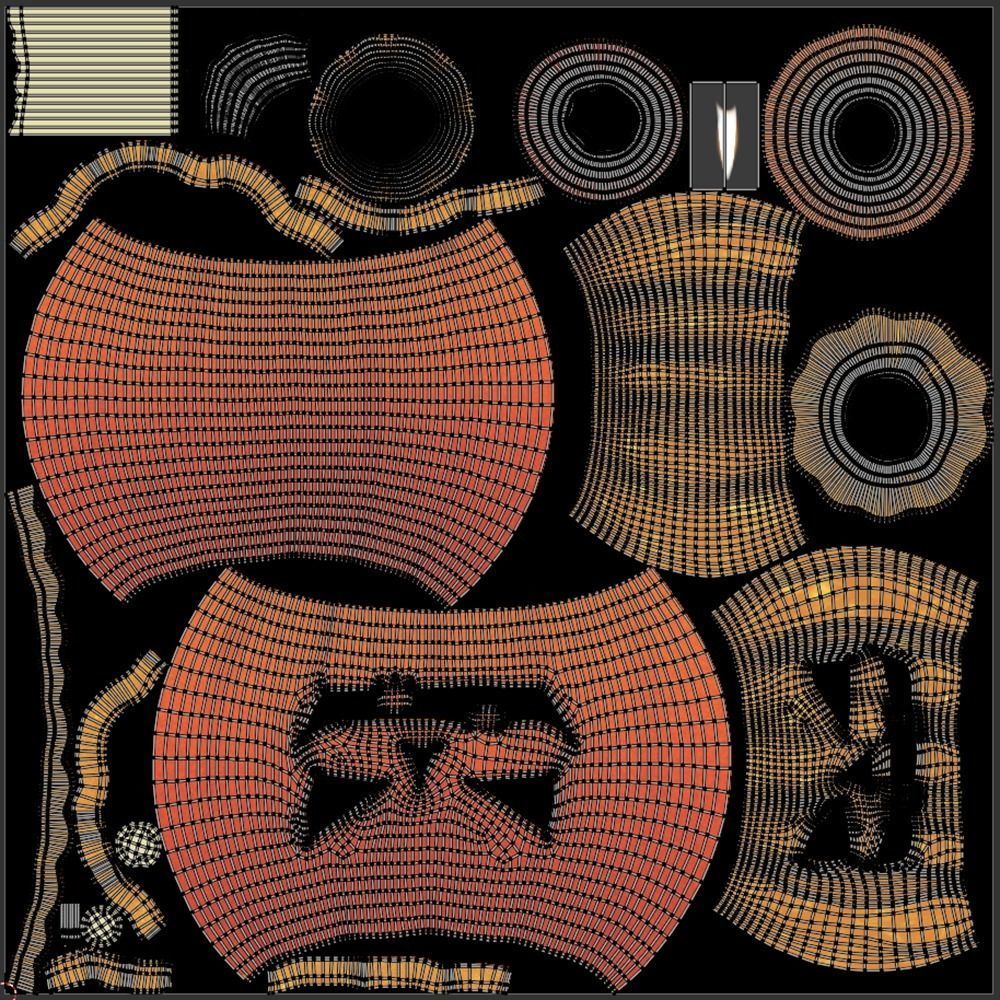 Halloween Pumpkin 3D model_17