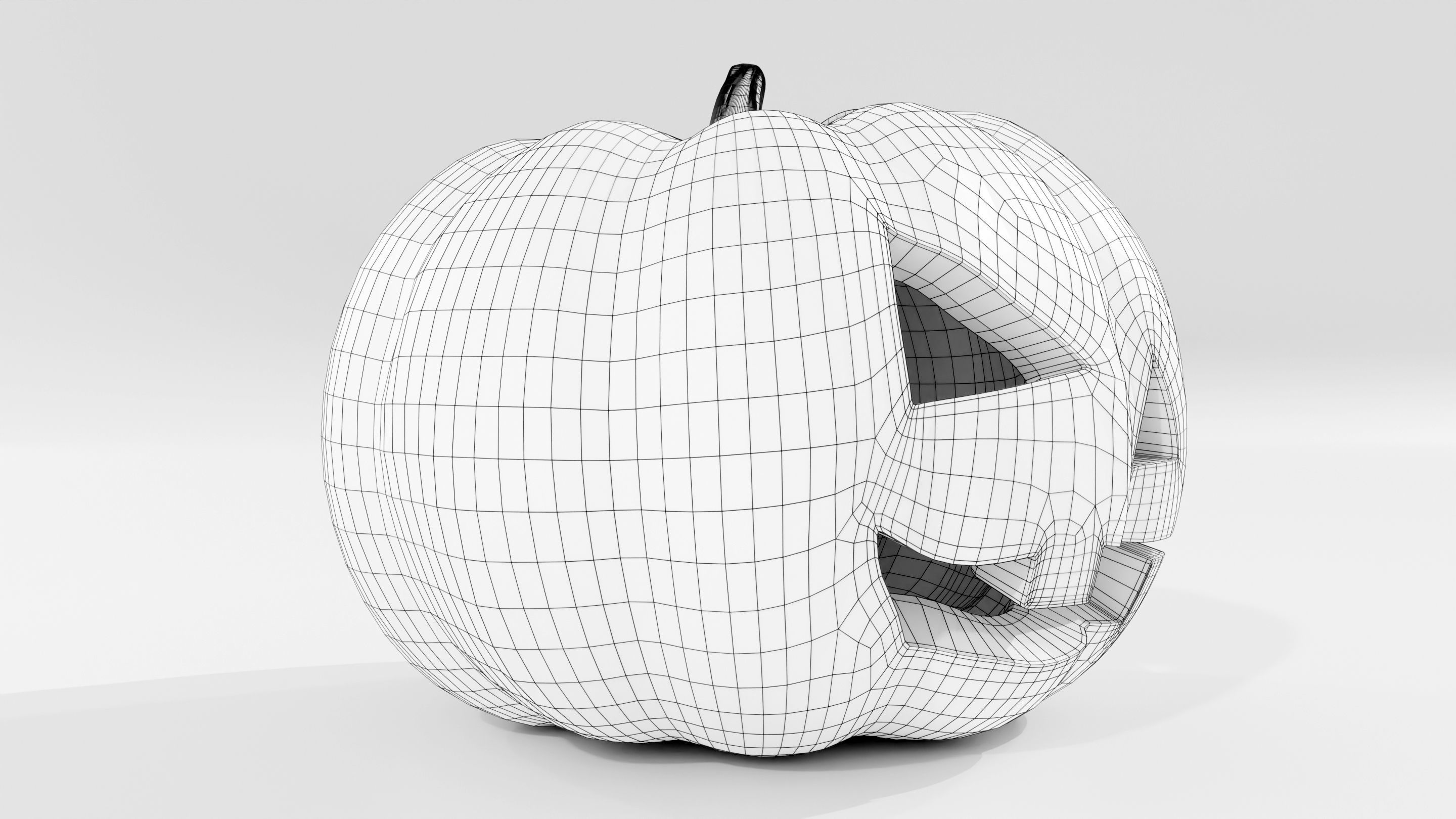 Halloween Pumpkin 3D model_25